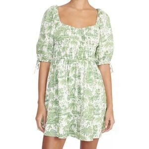 STAUD | Dresses | V53 Staud Kennedy Dress Metallic Bloom Us | Poshmark